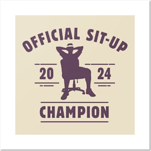 Sit-up Champion Posters and Art